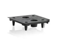 Lechuza Zubehör Pflanzeneinsatz Aussen + Innen zu CUBICO 22 Premium/Color schwarz