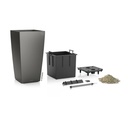 Lechuza Zubehör Pflanzeneinsatz Aussen + Innen zu CUBICO 22 Premium/Color schwarz