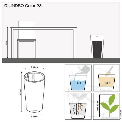 Lechuza Trend Collection CILINDRO Color 23 