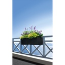 Lechuza Trend Collection BALCONERA Cottage 80 all in one lichtgrau