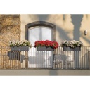 Lechuza Trend Collection BALCONERA Cottage 80 all in one lichtgrau