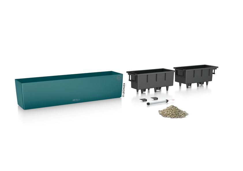 Lechuza Trend Collection BALCONERA Color 80 all in one petrolblau