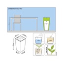 Lechuza Trend Collection CUBICO Color 40 all in one sandbraun