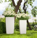 Lechuza Trend Collection CUBICO Cottage 30 all in one lichtgrau