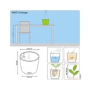 Lechuza Trend Collection NIDO Cottage 28 all in one