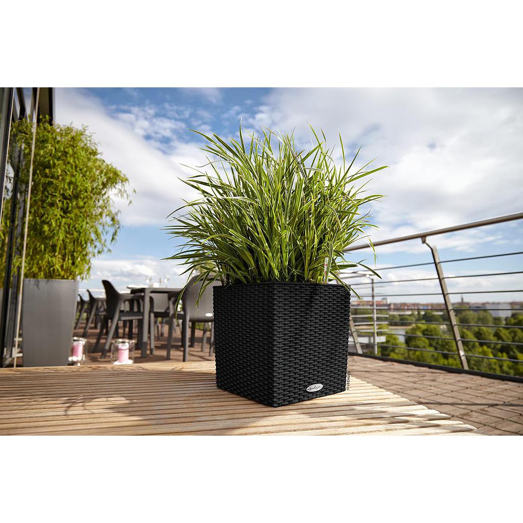 Lechuza Trend Collection CUBE Cottage 30 all in one lichtgrau