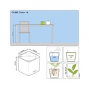 Lechuza CUBE Color 16 all in one