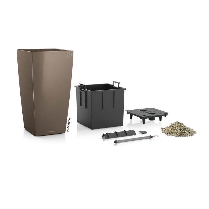 Lechuza Zubehör Erd-Bewässerungs-Set zu QUADRO 43 schwarz