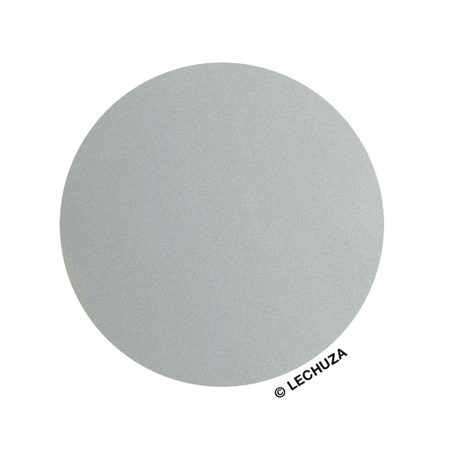 Lechuza Einzelgefäss Premium QUADRO 21 silber metallic
