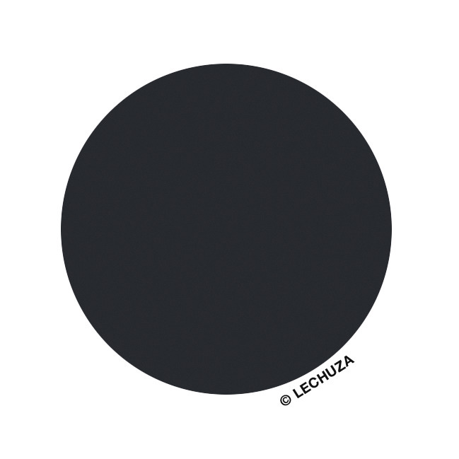 BALCONERA Color 80 schiefergrau + Balkonkastenhalter schwarz