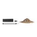 Lechuza Ersatzteil Bewässerungs-Set für RONDO 40 und DIAMANTE 40 (Inhalt für 1 Gefäss), schwarz