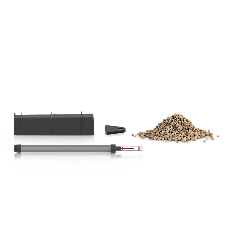 Lechuza Ersatzteil Bewässerungs-Set für CILINDRO 23  und TRENDCOVER 23 (Inhalt für 1 Gefäss), schwarz