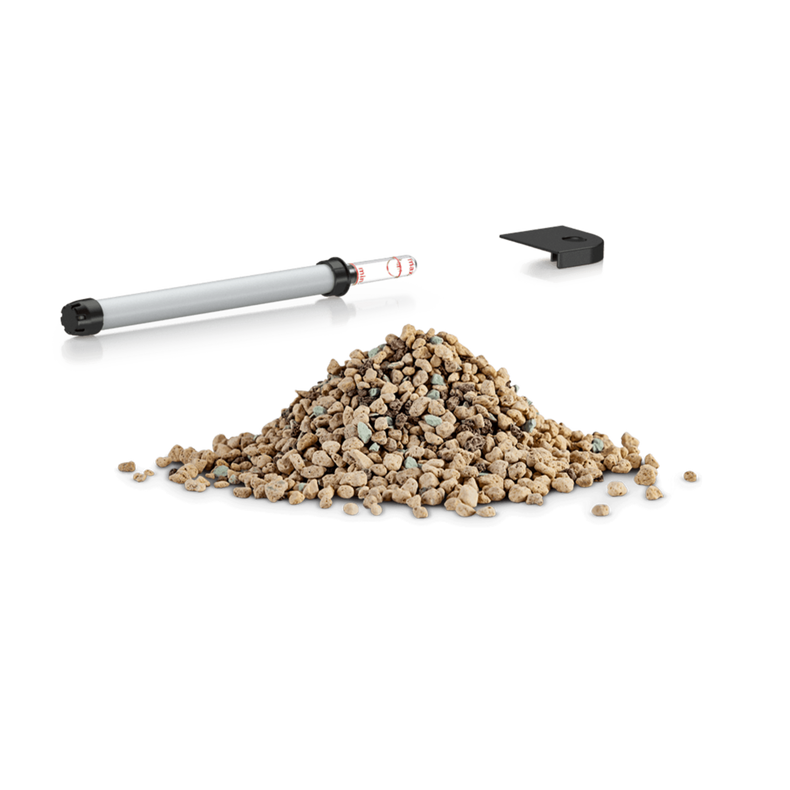 Lechuza Ersatzteil Bewässerungs-Set für BALCONERA 50 / 80 (Inhalt für 1 Gefäss), schwarz