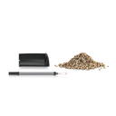 Lechuza Ersatzteil Bewässerungs-Set für CLASSICO LS 28 (Inhalt für 1 Gefäss), schwarz