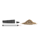 Lechuza Ersatzteil Bewässerungs-Set für CLASSICO 35 (Inhalt für 1 Gefäss), schwarz