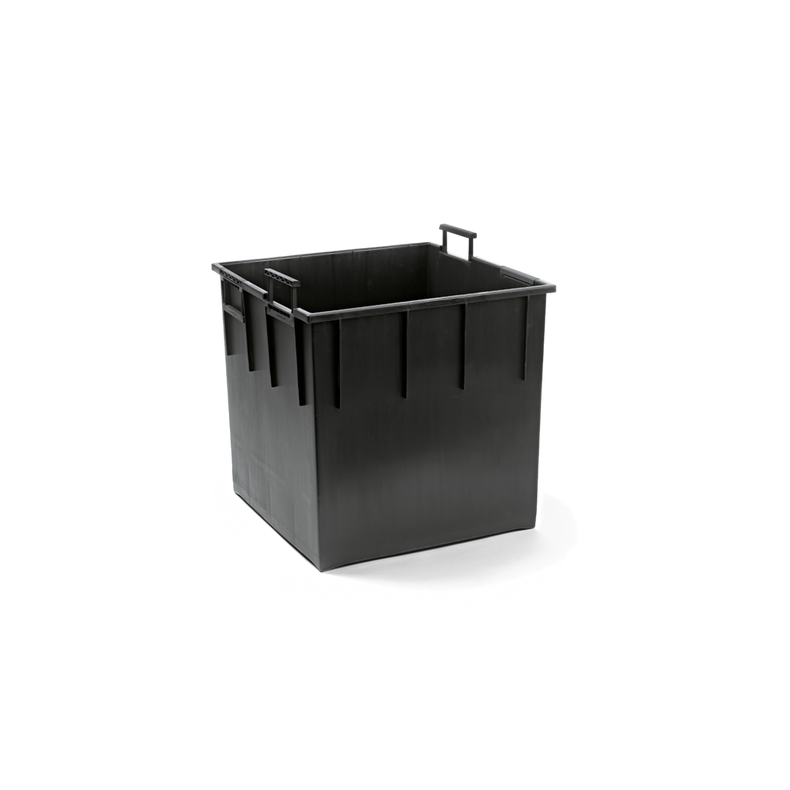 Lechuza Ersatzteil Pflanzeinsatz für CUBICO 40, CUBE 40 TRIO 40 (Inhalt: 1 Einsatz), schwarz