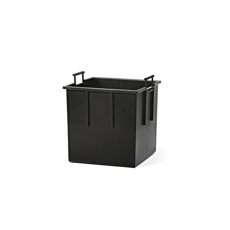 Lechuza Ersatzteil Pflanzeinsatz für CUBE & CANTO & CURSIVO 30 (Inhalt: 1 Einsatz), schwarz