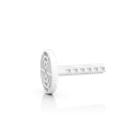Lechuza Ersatzteil Stellschraube weiss für BALCONERA 50 / 80 (Inhalt: 4 Schrauben), schwarz