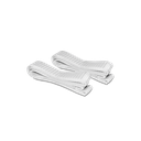 Lechuza Ersatzteil Gurtband weiss 80 cm für Balkonkastenhalterung (Inhalt: 2 Bänder), weiss