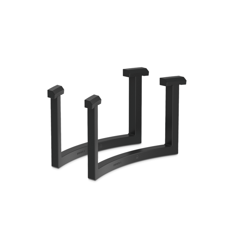 Lechuza Ersatzteil Griffverbinder für RONDO 32 und CLASSICO LS 35 (Inhalt für 1 Gefäss), schwarz