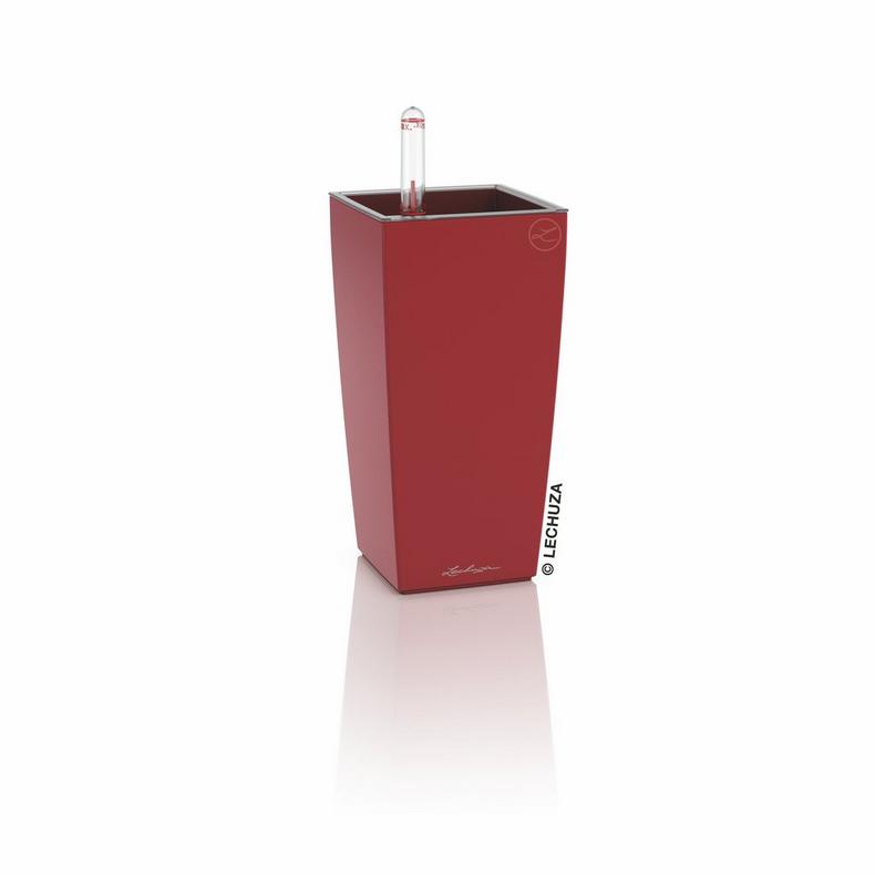 Lechuza MINI-CUBI scarlet rot matt
