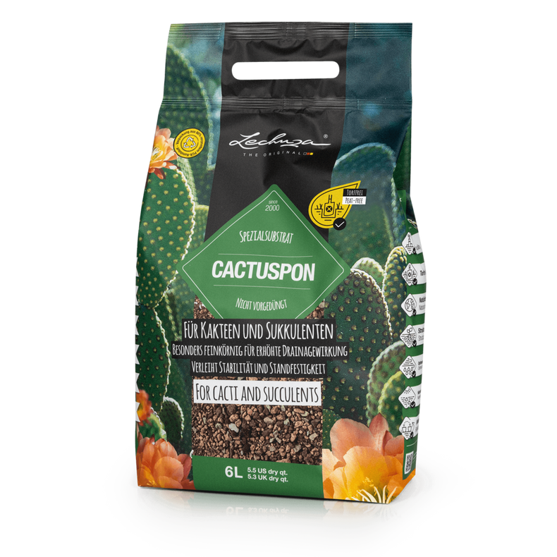 Lechuza Pflanzsubstrat CACTUSPON 6 Liter  