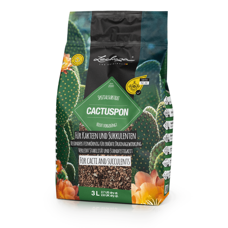 Lechuza Pflanzsubstrat CACTUSPON 3 Liter  