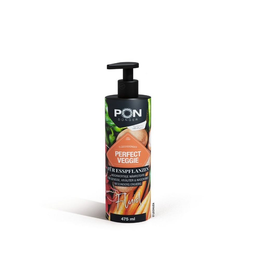 Lechuza PON PERFECT VEGGIE Fluid 475 ml Flüssigdünger für Esspflanzen