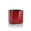 Lechuza CUBE Glossy 14  scarlet rot highgloss