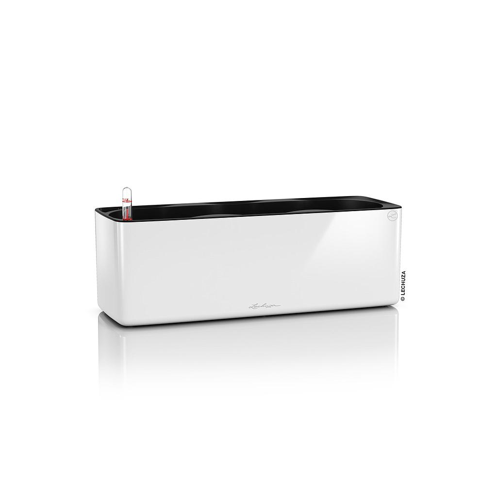 [L-13670] Lechuza CUBE Glossy Triple weiss-highgloss