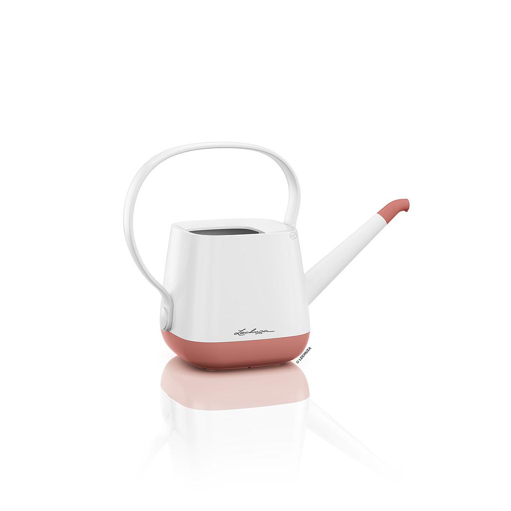 [L-13890] Lechuza YULA Giesskanne 1,7 l weiss pearl rose seidenmatt