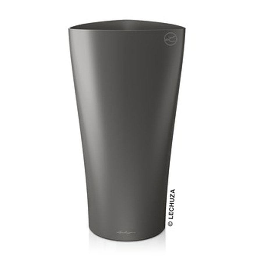 Lechuza Einzelgefäss Premium Delta 40 anthrazit metallic