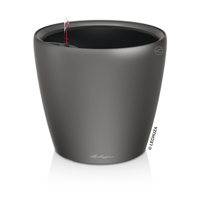 [16043] Lechuza Premium Collection CLASSICO LS 28 all in one anthrazit metallic