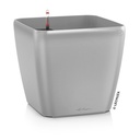 Lechuza Premium Collection QUADRO LS 35 all in one silber metallic