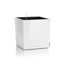 Lechuza Premium Collection CUBE 40 all in one weiss hochglanz