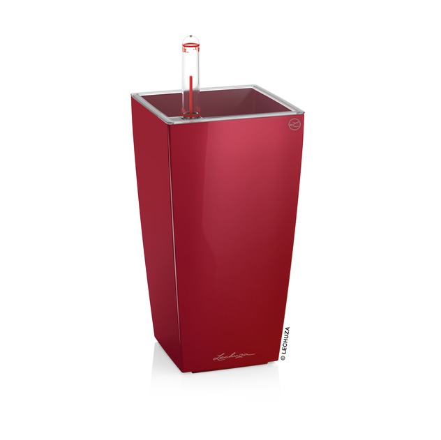 [L-18121] Lechuza MINI-CUBI scarlet rot hochglanz