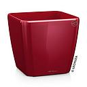 Lechuza Einzelgefäss Premium Quadro 28 scarlet rot hochglanz