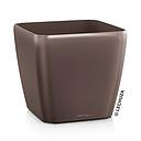 Lechuza Einzelgefäss Premium Quadro 43 espresso metallic