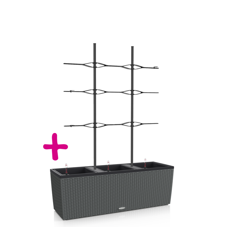 TRIO Cottage 30 all in one granit + Rankgitter