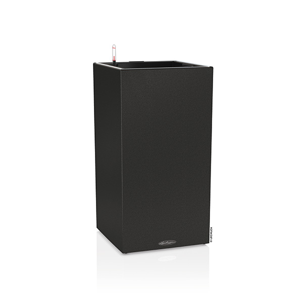[13642] Lechuza CANTO Stone 40 LED high - All-In-One graphite black