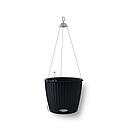 Lechuza NIDO Cottage - All-In-One graphite black