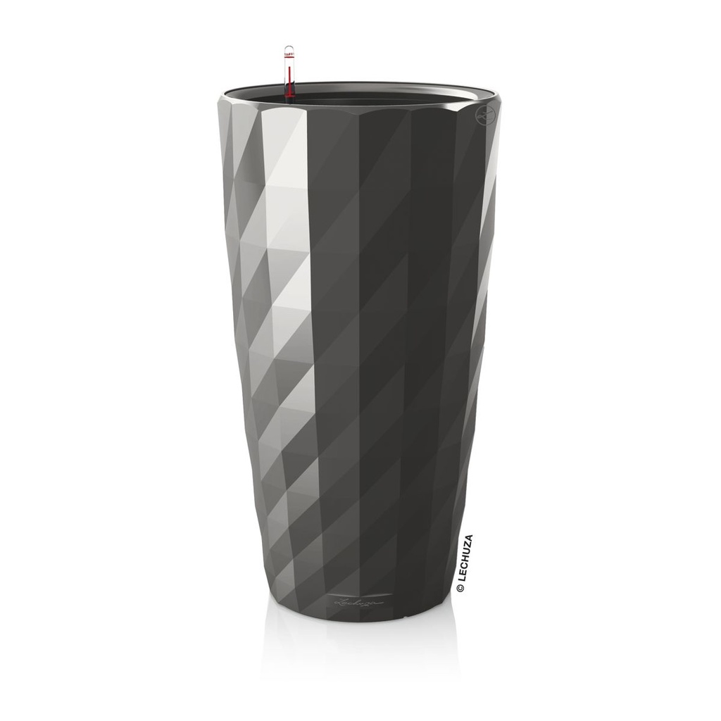 Lechuza DIAMANTE Premium anthrazit metallic