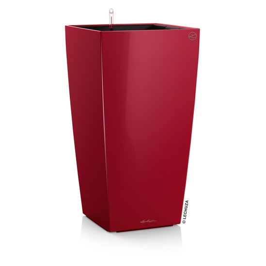 Lechuza Premium Collection CUBICO 40 all in one scarlet rot hochglanz