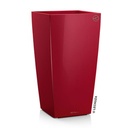 Lechuza Einzelgefäss Premium Cubico 22 scarlet rot hochglanz