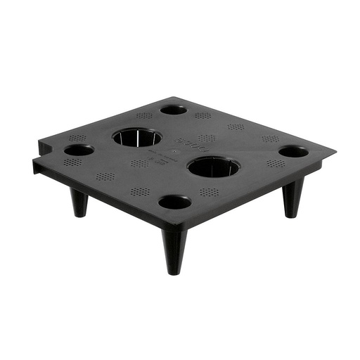 [30202463] Lechuza Ersatzteil Trennboden zu Cube 30, Canto Säule 30 schwarz