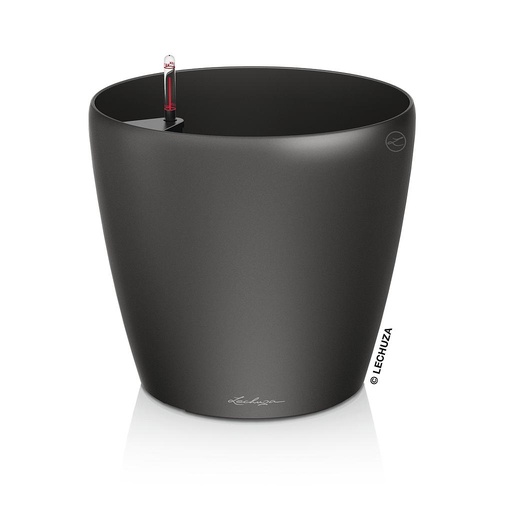 [14563] Lechuza CLASSICO Premium 60 - All-In-One anthrazit metallic